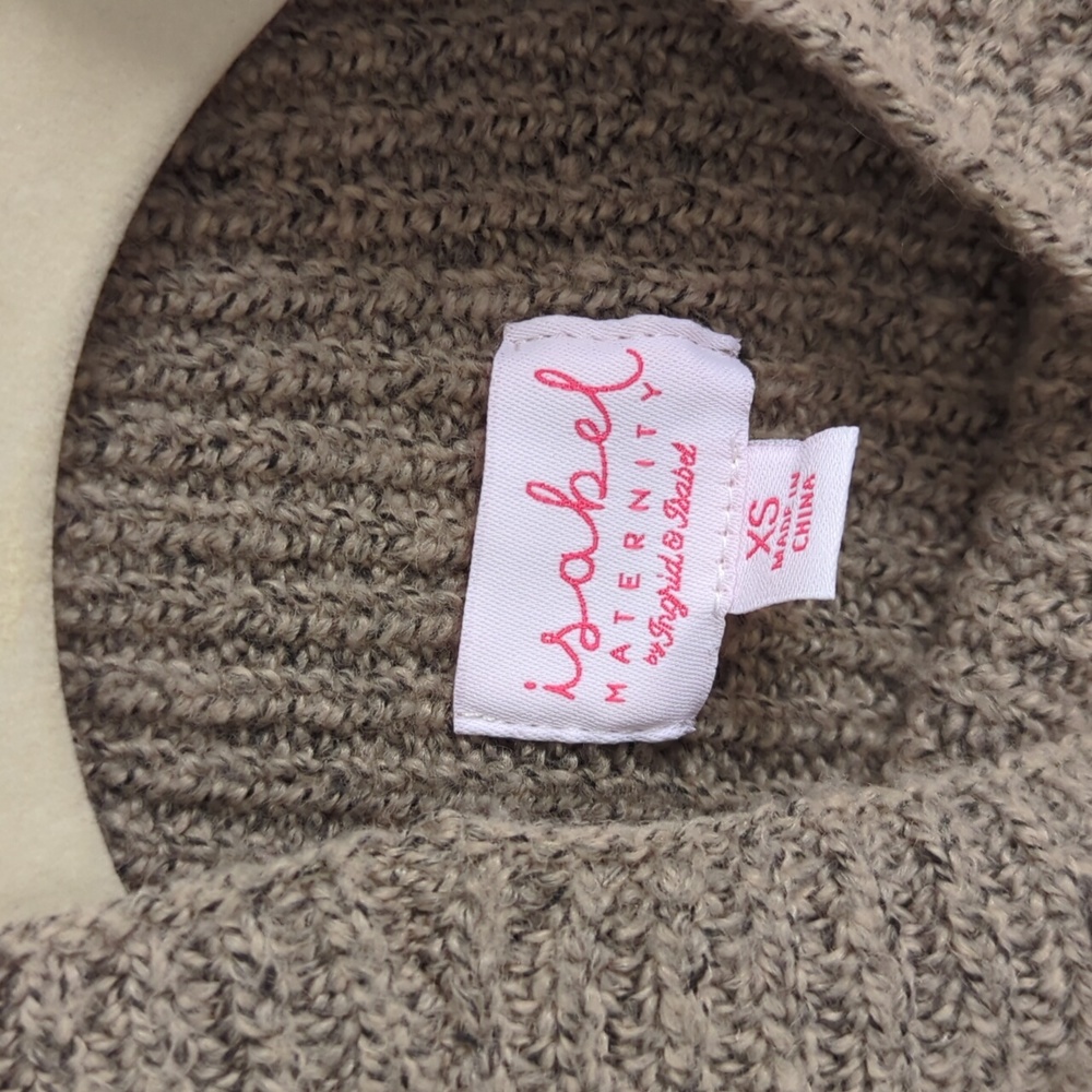 Isabel Maternity Leopard Sweater - Picture 2 of 2
